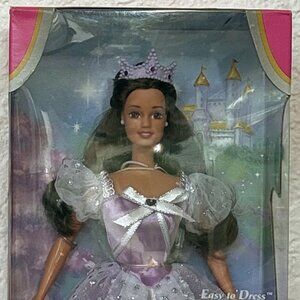 Princess Barbie 1997 My Very 1st Royal Princess Purple Silver Dress Mattel NRFB